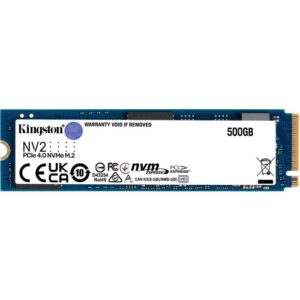 Kingston - 500G NV2 M.2 2280 NVME SSD NV2 PCIE 4.0 NVME SSD