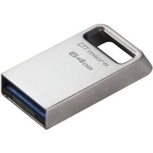 Kingston - 64GB DT MICRO USB 3.2 200MB/S METAL GEN 1