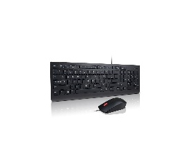 Lenovo - ESSENTIAL WIRED KEYBOARD KEYBOARD AND MOUSE COMBO UK