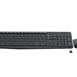Logitech - MK235 WIRELESS KEYBOARD / MOUSE GREY-HUN-2.4GHZ-INTNL