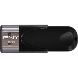 Pny - PNY ATTACH 4 USB2.0 16GB READ 25MB/S WRITE 8MB/S