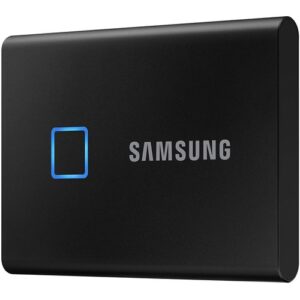 Samsung - PORTABLE SSD T7 TOUCH 2TB BLACK