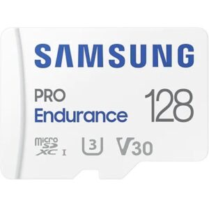 Samsung - PRO ENDURANCE 128GB MICROSDXC INC SD ADAPTER CLASS10 UHS 1 U1