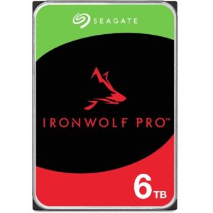 SEAGATE - IRONWOLF PRO 6TB SATA 3.5IN 7200RPM ENTERPRISE NAS