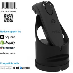 Socket Mobile - DURASCAN D740 UNIVERSAL BARCODE SCAN V20 BLACK AND CHARGING DOCK