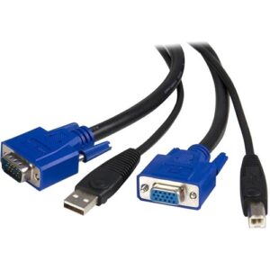 Startech - 10 FT. USB + VGA 2-IN-1 KVM SWITCH CABLE