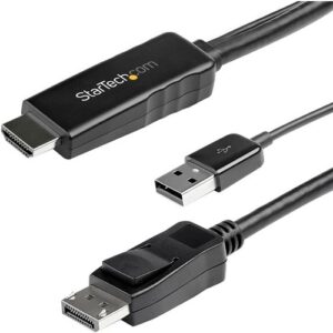 Startech - 10FT HDMI TO DISPLAYPORT CABLE ADAPTER HDMI DP CONVERTER CORD