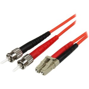 Startech - 10M MULTIMODE DUPLEX LC/ST FIBER OPTIC PATCH CABLE - 50/125