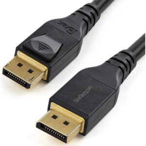 Startech - 13 8K DISPLAYPORT 1.4 CABLE DP 1.4 VIDEO CORD VESA CERTIFIED