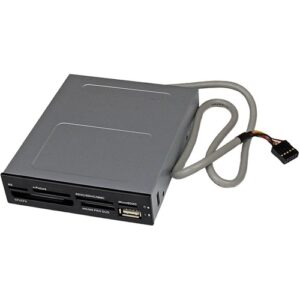 Startech - 3.5IN FRONT BAY 22-IN-1 USB 2.0 CARD READER - CF/SD/MMC/MS/XD IN