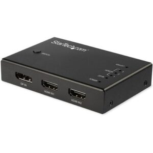 Startech - 4 PORT HDMI VIDEO SWITCH 3XHDMI § 1X DISPLAYPORT 4K 60HZ