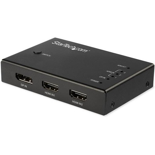 Startech - 4 PORT HDMI VIDEO SWITCH 3XHDMI § 1X DISPLAYPORT 4K 60HZ