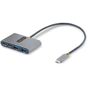 Startech - 4-PORT USB-C HUB ADAPTER - USB PORTABLE HUB W/ USB-C CHARGING