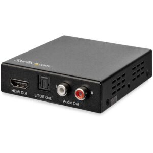 Startech - 4K HDMI AUDIO EXTRACTOR 4K 60HZ DUAL RCA AUDIO