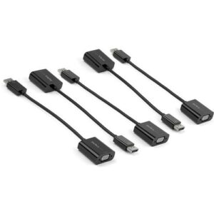 Startech - 5PK DISPLAYPORT TO VGA ADAPTER DP1.2 VGA VIDEO CONVERTER DONGLE