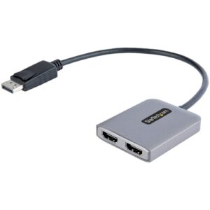 Startech - DP HDMI MULTI MONITOR ADAPTER 3PT DISPLAYPORT 1.4 HDMI MST HUB