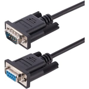 Startech - RS232 SERIAL NULL MODEM CABLE 3M CROSSOVER SERIAL CABLE