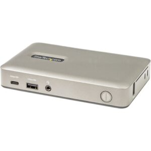 Startech - USB C DOCK DISPLAYPORT 4K 30HZ OR VGA/65W PD/4-PORT USB HUB/GBE