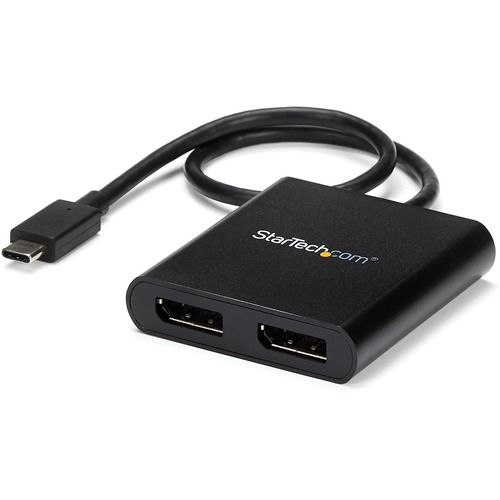 Startech - USB-C DP MULTI MONITOR ADAPTER 2 PORT USB C DISPLAYPORT MST HUB