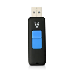 V7 - 16GB FLASH DRIVE USB 3.0 BLACK 50MB/S READ 15MB/S WRITE