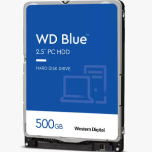 Western Digital - WD 500GB BLUE 128MB 7MM2.5IN SATA 6GB/S 5400RPM