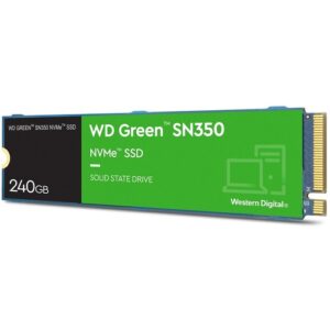 Western Digital - WD GREEN SSD 240GB NVME M.2PCIE GEN3 X2 3Y WARRANTY SN350