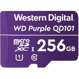 Western Digital - WD PURPLE QD101 MICROSD 256GB 3YEAR WARRANTY