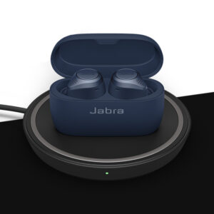 Jabra Elite Active 75t with Wireless Charging Case- Navy