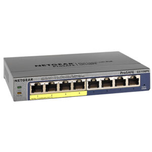 NETGEAR PROSAFE GS108PE SWITCH W/ PoE