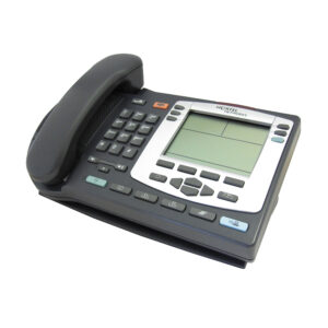 NORTEL i2004 TELEPHONE WITH INTERGRATED SWITCH GRAY