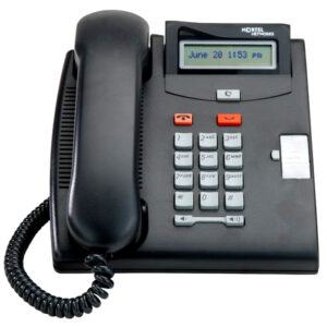NORTEL M6820 DIGITAL TELEPHONE CHARCOAL