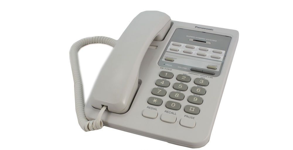 PANASONIC KX-T7310E DIGITAL TELEPHONE WHITE