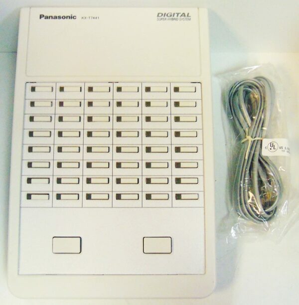 PANASONIC KX-T7441E DIGITAL TELEPHONE WHITE