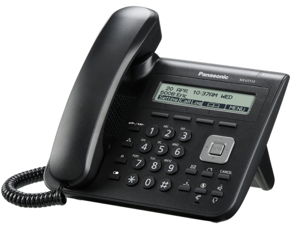 PANASONIC KX-UT113X-B SIP TELEPHONE BLACK